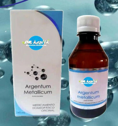 Plata Coloidal -  Argentum Metalicum Solución Líquida (240 ml)